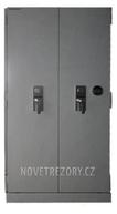 Ohnivzdorný skříňový trezor B1F -klíčový + elektronický zámek - BAZAR
