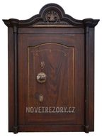 Starožitný trezor - popelka / s podstavcem - BAZAR / 160 kg