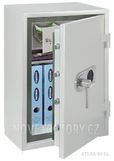 Trezor ATLAS 65 / white / elektr.zámek / - I.BT + ohnivzdornost 30min.