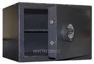 Dvouplášťový trezor / 6mm dveře - elektronický zámek - BAZAR / 40 kg