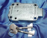 Trezorový zámek WITTKOPP - CAWI OPTIMA 2648 - motýlkový klíč 65 mm