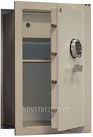 Stěnový trezor T-SAFE ST 5 E -S / I.BT EN 1143-1 - BAZAR / 60 kg