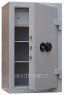 Dvouplášťový trezor /vnitřní schránka / elektronický zámek - BAZAR / 125 kg