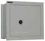 Stěnový trezor se schránkou - VÝPRODEJ / 36 kg