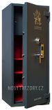 Kombinovaný trezor II.BT pro dlouhé zbraně a dokumenty TITAN EXCLUSIV 150KEN / II.BT / 430 kg
