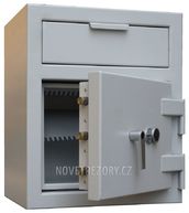 Depozitní / vhozový trezor CLWD 51 K - vhozová zásuvka - II.BT EN 1143-2