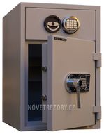 Depozitní / vhozový trezor D1 65 EL/EL - vhozová zásuvka - I.BT EN 1143-2 / VELKÁ SLEVA