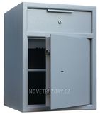 Vhazovací trezor / sejf RD 60 - zamykatelnou klapkou / velký