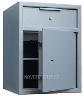 Vhazovací trezor / sejf RD 60 - zamykatelnou klapkou / velký