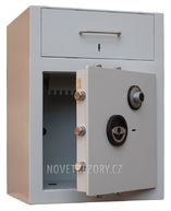 Vhozový - certifikovaný trezor PJ1N KK / zamykatelná zásuvka - I.BT EN 1143-1/2