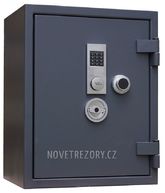 Bytelný trezor RP 5 MKZ + EZ / 30 kódů / nouze klíčem + audit / III.BT EN 1143-1