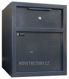 Vhazovací trezor s klapkou - střední RD 48 - BAZAR / 31 kg