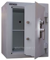 Kvalitní, certifikovaný trezor KC 2 / zvýšená ochrana proti ohni - MKZ - BAZAR / 250 kg