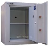 Kvalitní, certifikovaný trezor KC 2 / zvýšená ochrana proti ohni - MKZ - BAZAR / 250 kg