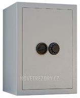 Dvouplášťový trezor PT 7 - S8 / Kombinační zámek