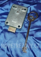 Sběratelský trezorový zámek LIPS 3950 - 1 x klíč