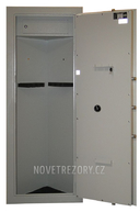 Rohová zbraňová skříň / trezor na zbraně EWS 6 - elektronický zámek